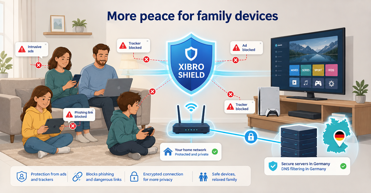 Internet protection for families: digital peace at home without ad chaos