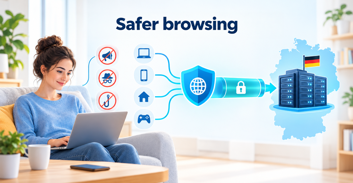 DNS protection with servers in Germany: four features you can check yourself