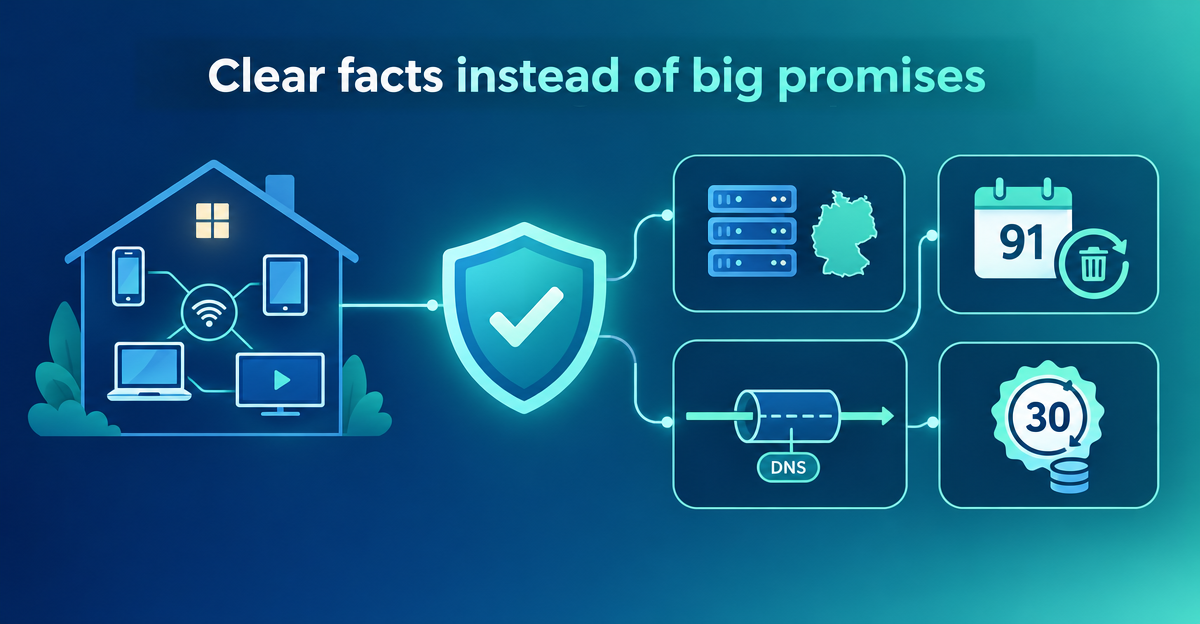 DNS protection with servers in Germany: four features you can check yourself