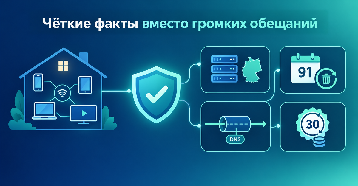 DNS-защита с серверами в Германии: четыре признака, которые вы можете проверить сами