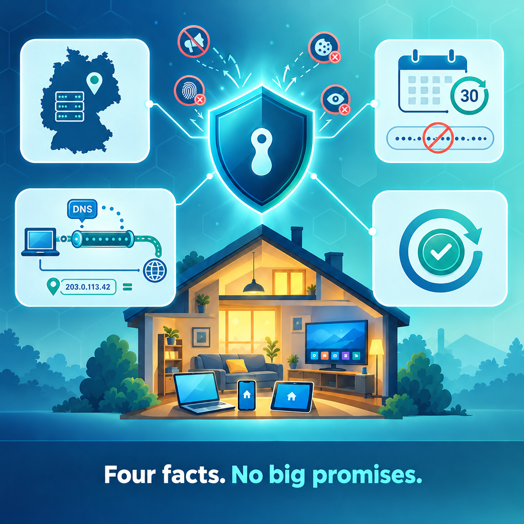 DNS protection with servers in Germany: four features you can check yourself