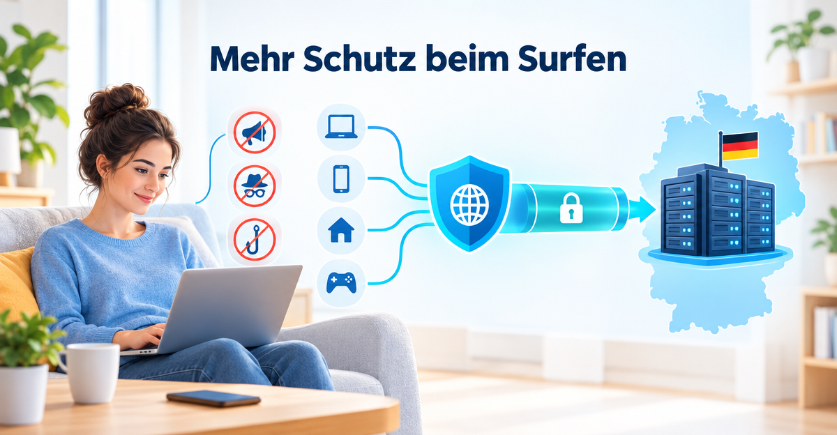 DNS-Schutz mit Server in Deutschland: Vier Merkmale, die du selbst prüfen kannst