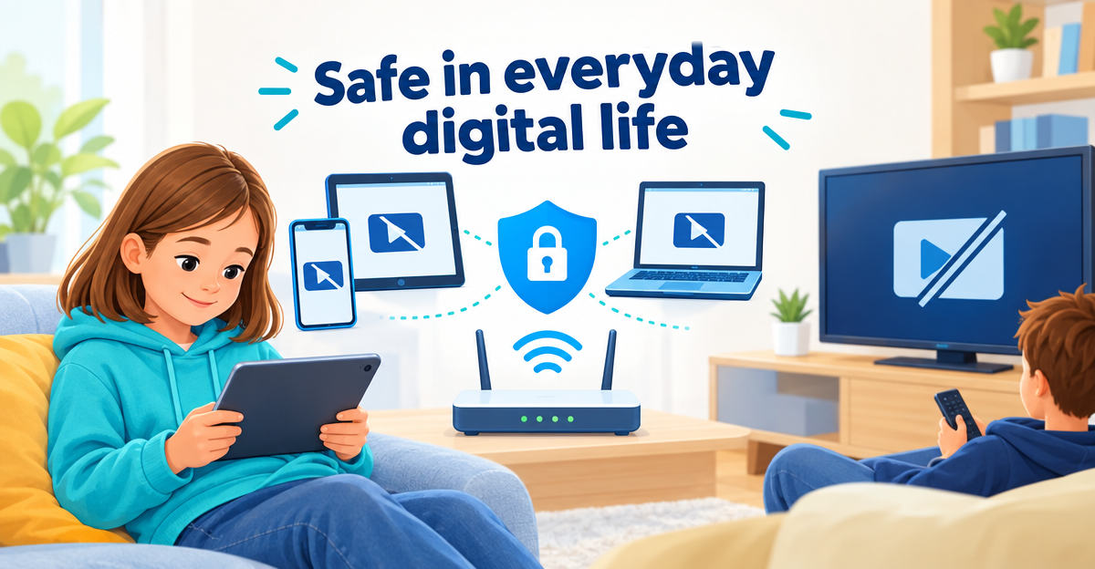 Blocking YouTube for children – on phone, tablet and TV