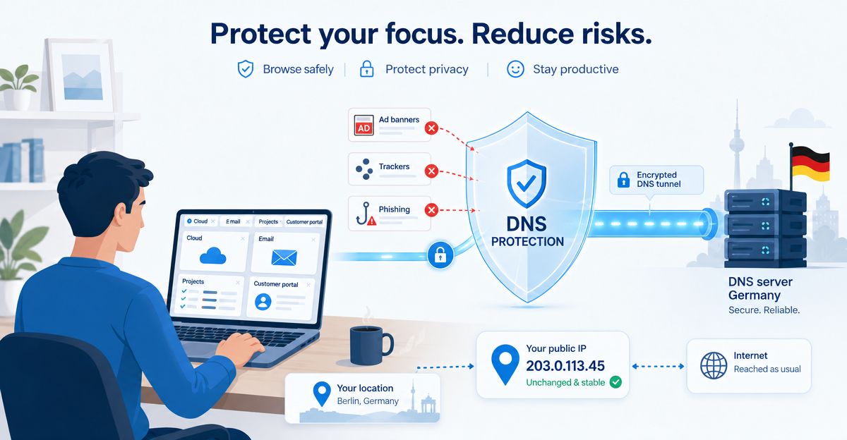 Phishing protection for freelancers: less distraction and risk when working from home