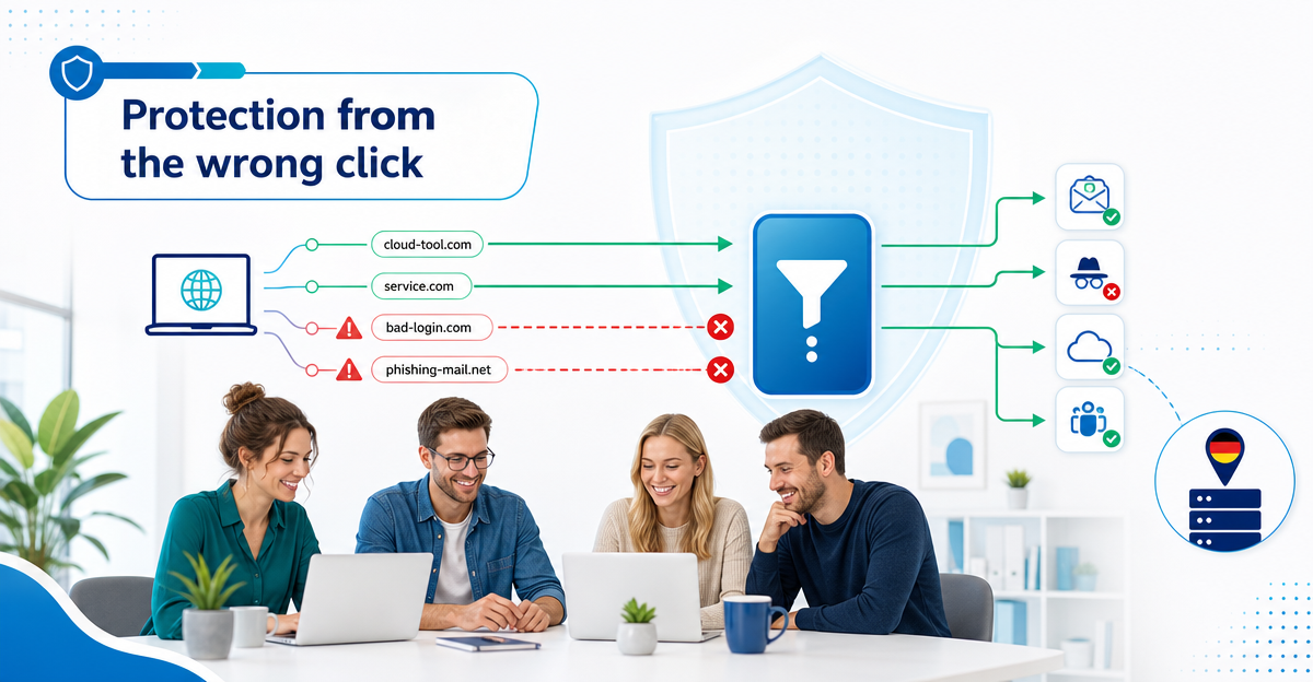 DNS security for small businesses: why small teams need DNS protection