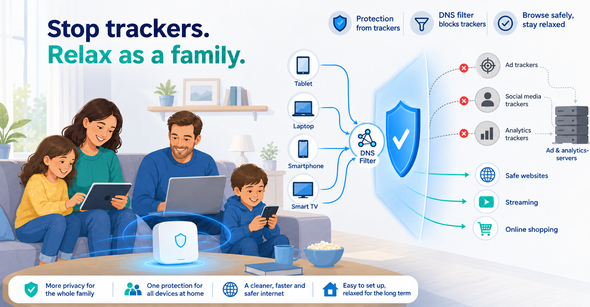 Blocking trackers, protecting children: what parents should know about invisible trackers